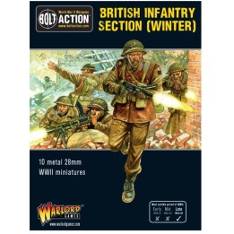 British Infantry Section (Winter) | Jeux et Trolleries | Spécialiste des jeux de société, jeux de cartes et wargames