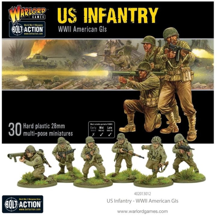 US infantry | Jeux et Trolleries | Spécialiste des jeux de société, jeux de cartes et wargames