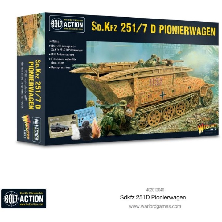 Plastic Sd.Kfz 251 D pionerwagen | Jeux et Trolleries | Spécialiste des jeux de société, jeux de cartes et wargames