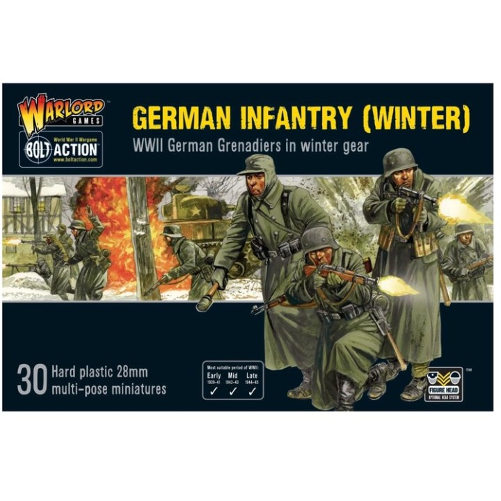 Germans Infantry (Winter) | Jeux et Trolleries | Spécialiste des jeux de société, jeux de cartes et wargames