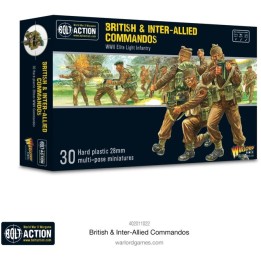 British et inter allied commandos | Jeux et Trolleries | Spécialiste des jeux de société, jeux de cartes et wargames