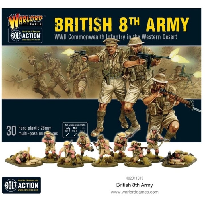 British 8th Army | Jeux et Trolleries | Spécialiste des jeux de société, jeux de cartes et wargames