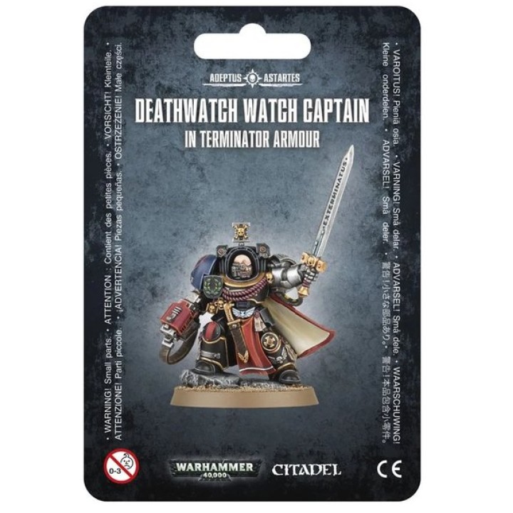 Deathwatch Terminator Captain | Jeux et Trolleries | Spécialiste des jeux de société, jeux de cartes et wargames