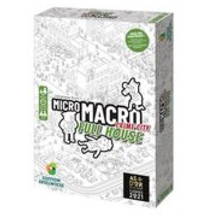 Micro Macro Crime city - Full house | Jeux et Trolleries | Spécialiste des jeux de société, jeux de cartes et wargames