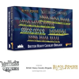 The Waterloo campaign - British heavy cavalry brigade | Jeux et Trolleries | Spécialiste des jeux de société, jeux de cartes et 