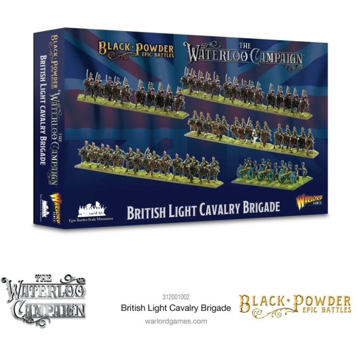 The Waterloo campaign - British light cavalry brigade | Jeux et Trolleries | Spécialiste des jeux de société, jeux de cartes et 