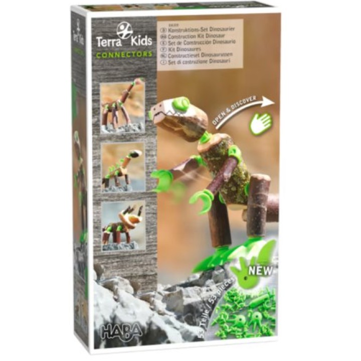 Terra Kids - Connectors - Kit dinausores | Jeux et Trolleries | Spécialiste des jeux de société, jeux de cartes et wargames