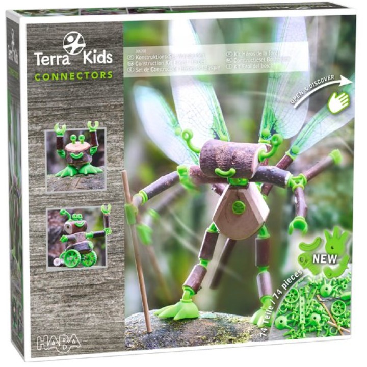 Terra kids - Connectors - kit heros de la foret | Jeux et Trolleries | Spécialiste des jeux de société, jeux de cartes et wargam