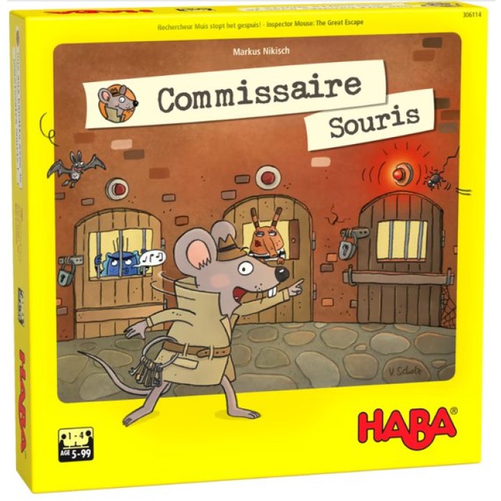 Commissaire souris | Jeux et Trolleries | Spécialiste des jeux de société, jeux de cartes et wargames
