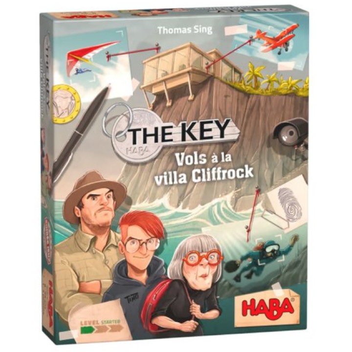 The Key - Vols à la villa Cliffrock | Jeux et Trolleries | Spécialiste des jeux de société, jeux de cartes et wargames
