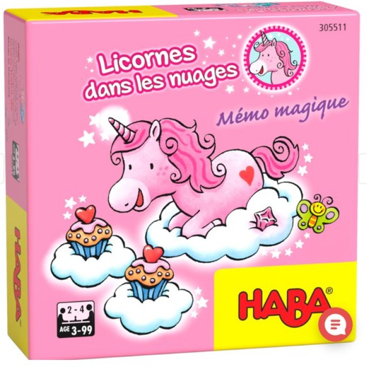 Licornes danes les nuages - mémo magique | Jeux et Trolleries | Spécialiste des jeux de société, jeux de cartes et wargames