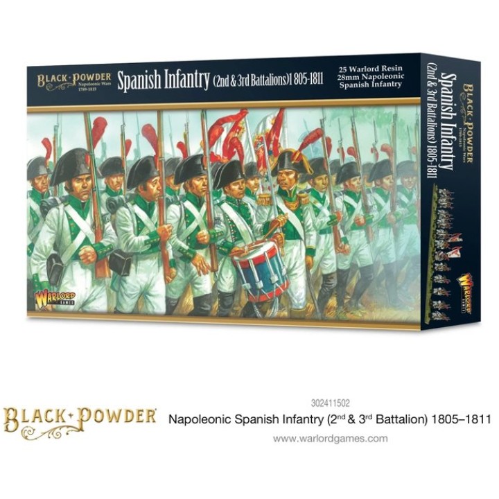 Spanish Infantry (2rd & 3rd battalions ) 1805-1811 | Jeux et Trolleries | Spécialiste des jeux de société, jeux de cartes et war