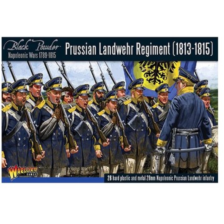 Prussian Landwehr Regiment 1813-1815 | Jeux et Trolleries | Spécialiste des jeux de société, jeux de cartes et wargames