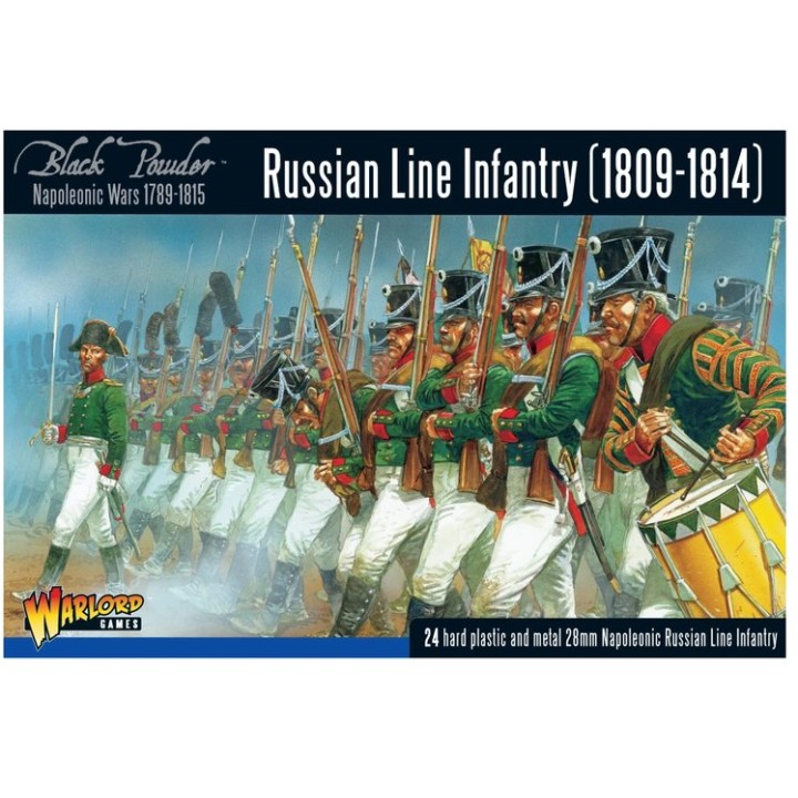 Russian line infantry 1809-1814 | Jeux et Trolleries | Spécialiste des jeux de société, jeux de cartes et wargames
