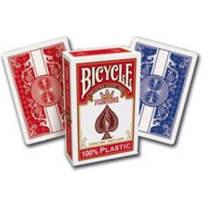 Bicycle - 100% plastique prestige | Jeux et Trolleries | Spécialiste des jeux de société, jeux de cartes et wargames