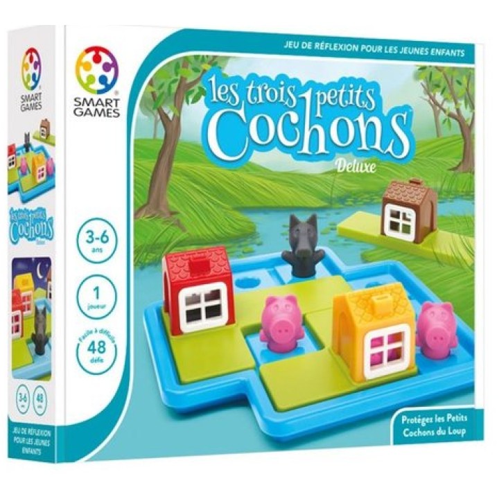 Les Trois Petits Cochons | Jeux et Trolleries | Spécialiste des jeux de société, jeux de cartes et wargames