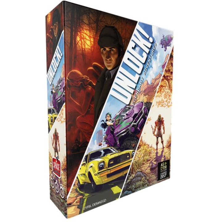 Unlock - Legendary adventures | Jeux et Trolleries | Spécialiste des jeux de société, jeux de cartes et wargames
