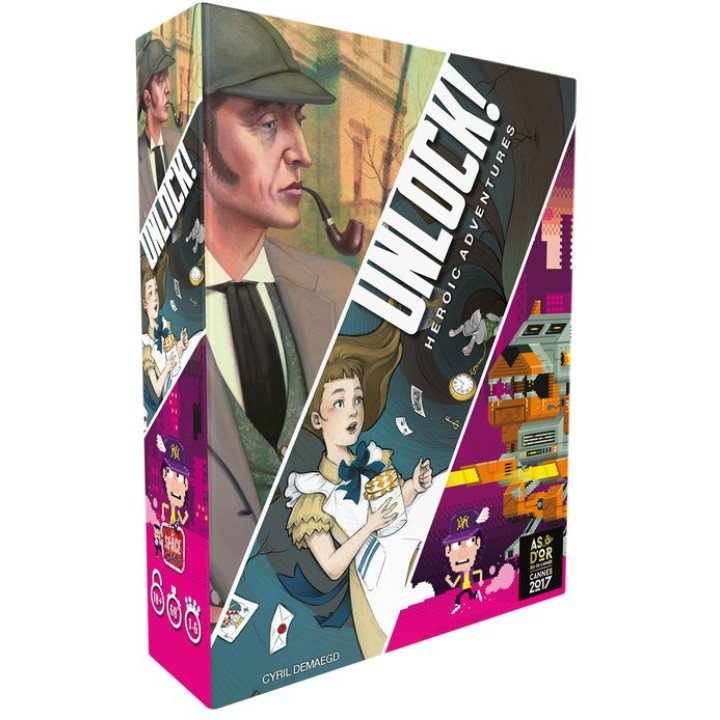 Unlock - Heroic Adventures | Jeux et Trolleries | Spécialiste des jeux de société, jeux de cartes et wargames