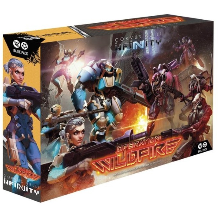 Infinity - Operation Wildfire | Jeux et Trolleries | Spécialiste des jeux de société, jeux de cartes et wargames