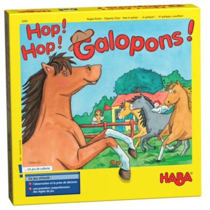 Hop! Hop! Galopons! | Jeux et Trolleries | Spécialiste des jeux de société, jeux de cartes et wargames