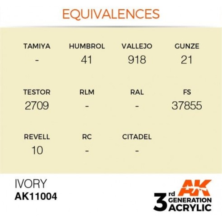 AK11004 - IVORY – STANDARD | Jeux et Trolleries | Spécialiste des jeux de société, jeux de cartes et wargames