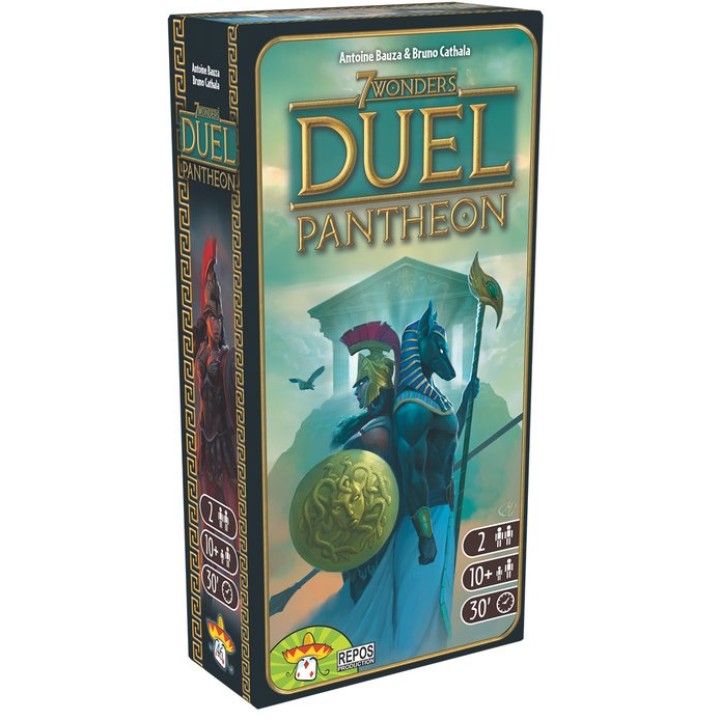 7 wonders duel - Panthéon (extension) | Jeux et Trolleries | Spécialiste des jeux de société, jeux de cartes et wargames