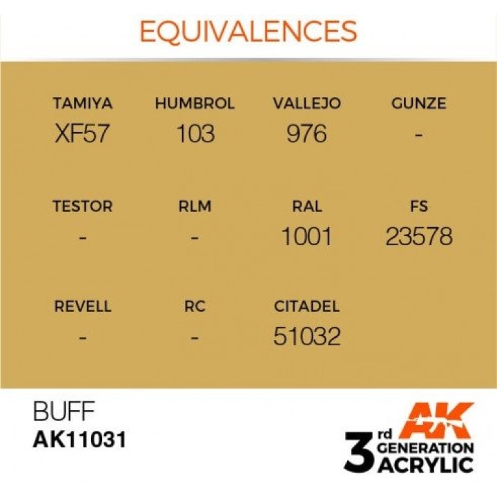 AK11031 - BUFF – STANDARD