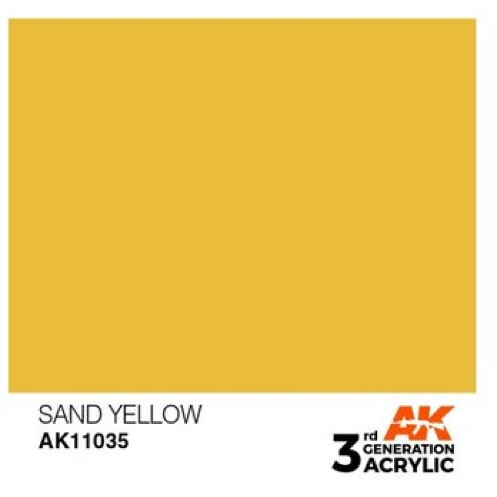 AK11035 - SAND YELLOW – STANDARD