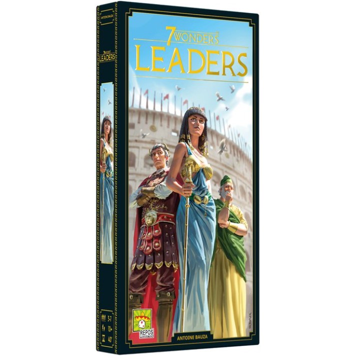 7 wonders - Leaders (extension) | Jeux et Trolleries | Spécialiste des jeux de société, jeux de cartes et wargames