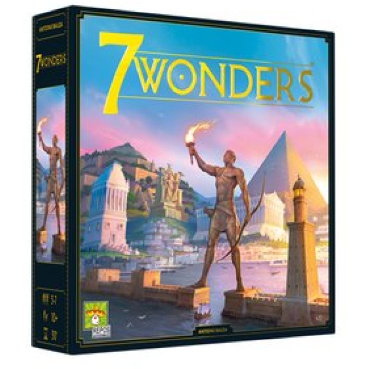7 Wonders | Jeux et Trolleries | Spécialiste des jeux de société, jeux de cartes et wargames