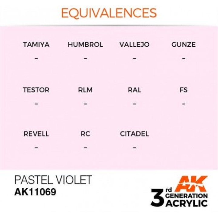 AK11069 - PASTEL VIOLET – PASTEL
