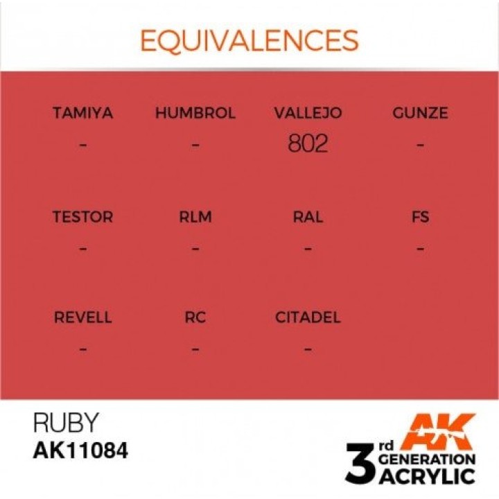 AK11084 - RUBY – STANDARD