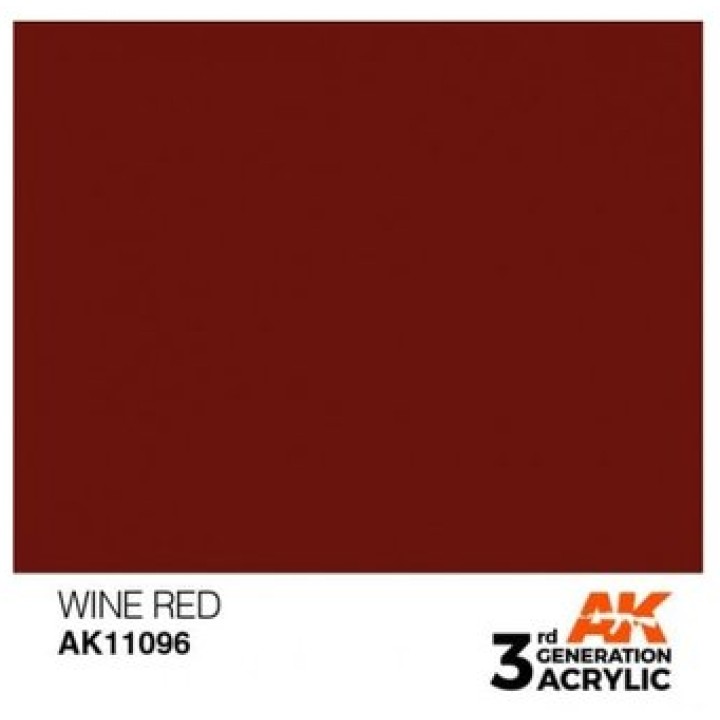 AK11096 - WINE RED – STANDARD