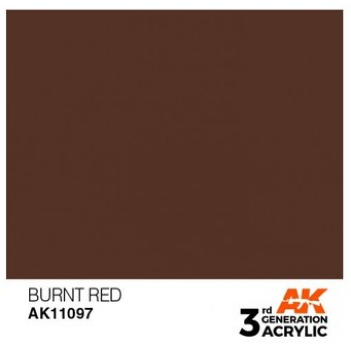 AK11097 - BURNT RED – STANDARD