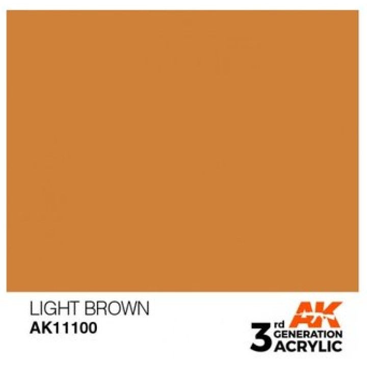 AK11100 - LIGHT BROWN – STANDARD