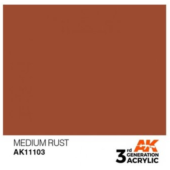 AK11103 - MEDIUM RUST – STANDARD