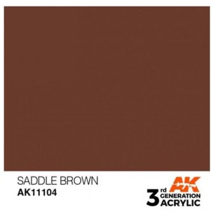 AK11104 - SADDLE BROWN – STANDARD