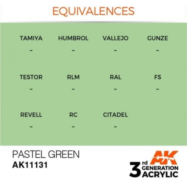 AK11131 - PASTEL GREEN – PASTEL
