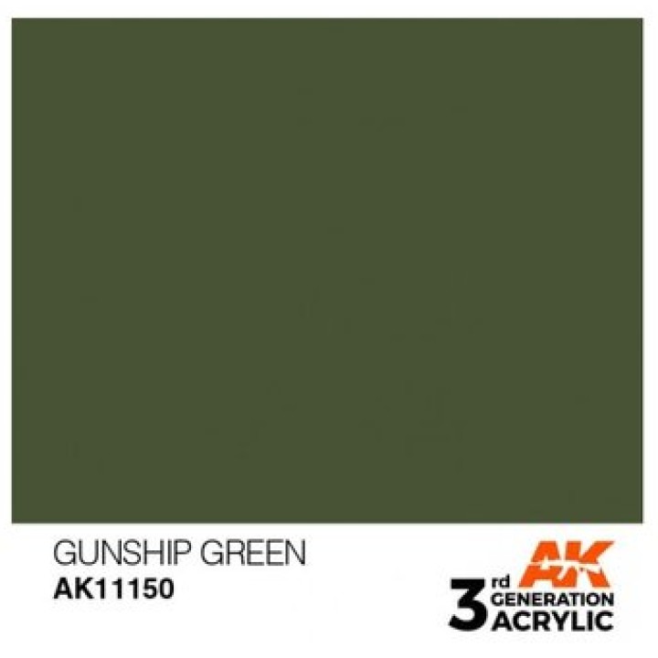 AK11150 - GUNSHIP GREEN – STANDARD