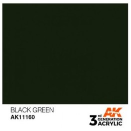 AK11160 - BLACK GREEN – STANDARD