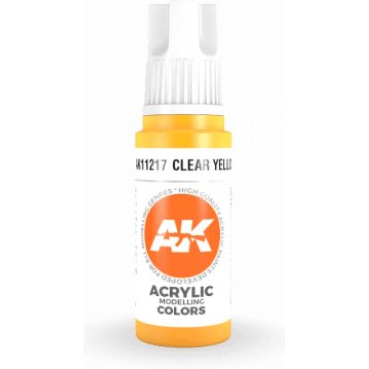AK11217 - CLEAR YELLOW – STANDARD