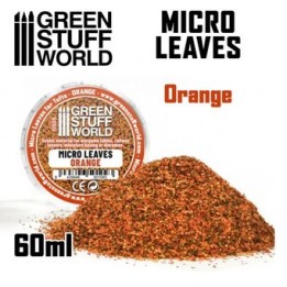 Micro feuilles - Mélange orange | Jeux et Trolleries | Spécialiste des jeux de société, jeux de cartes et wargames