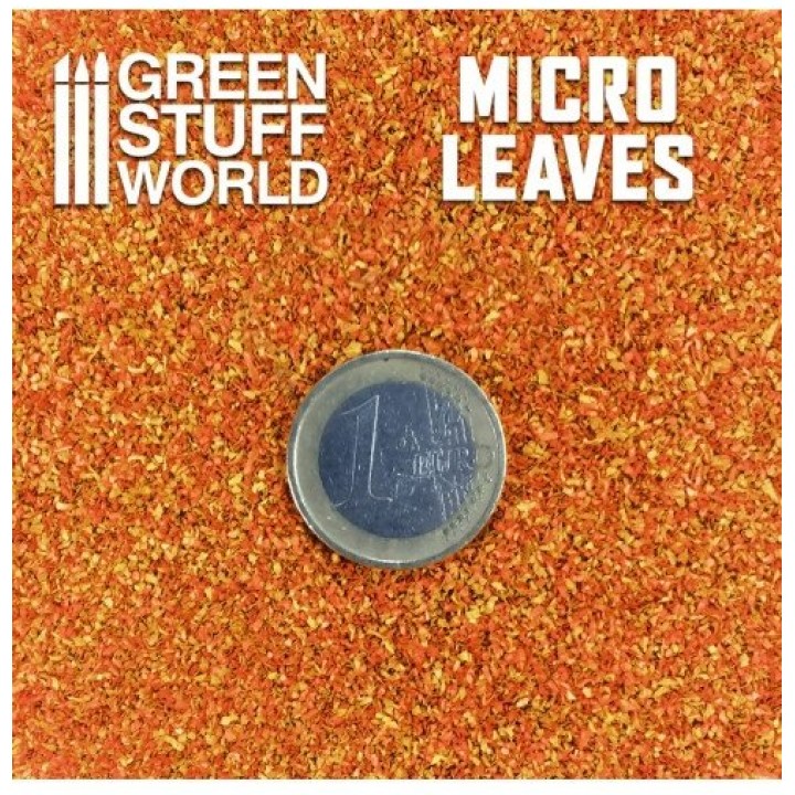 Micro feuilles - Mélange orange | Jeux et Trolleries | Spécialiste des jeux de société, jeux de cartes et wargames