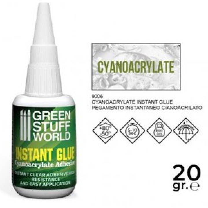 Colle Cyanoacrylate 20gr. | Jeux et Trolleries | Spécialiste des jeux de société, jeux de cartes et wargames