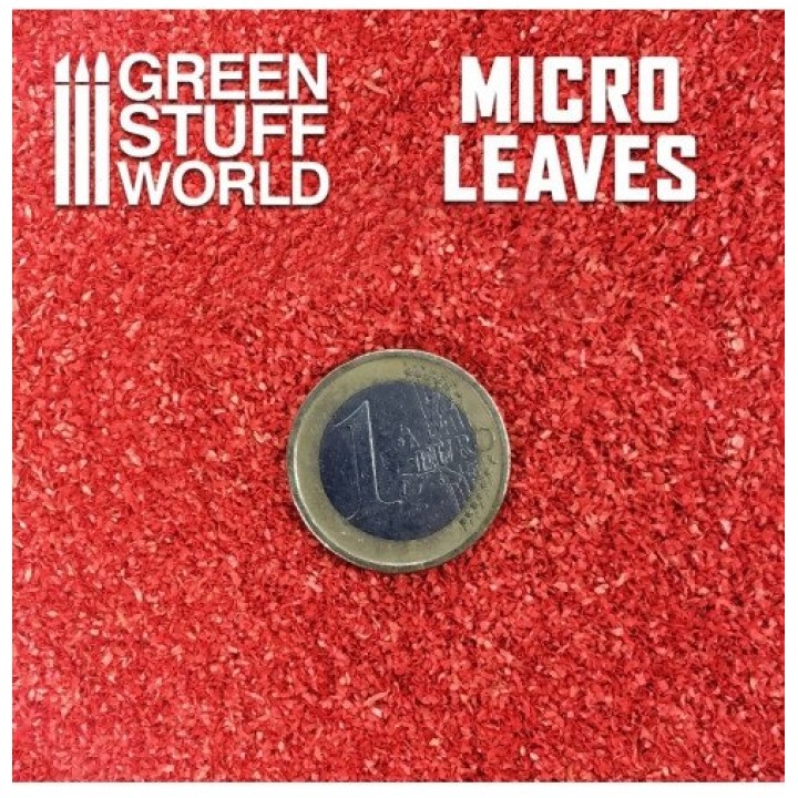 Micro feuilles - Mélange rouge | Jeux et Trolleries | Spécialiste des jeux de société, jeux de cartes et wargames