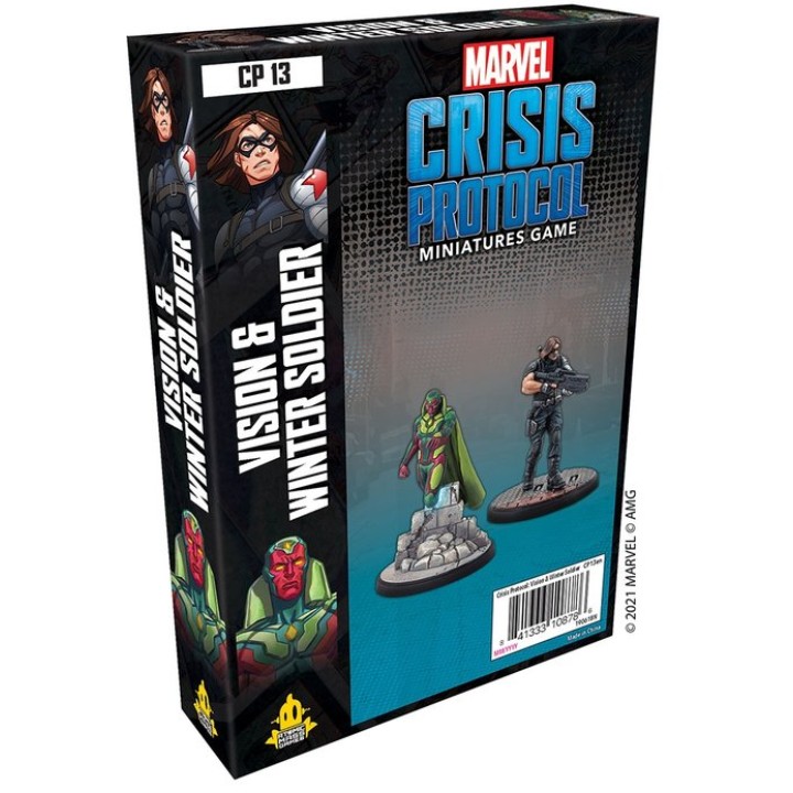 Marvel Crisis Protocol : Vision et Winter Soldier | Jeux et Trolleries | Spécialiste des jeux de société, jeux de cartes et warg