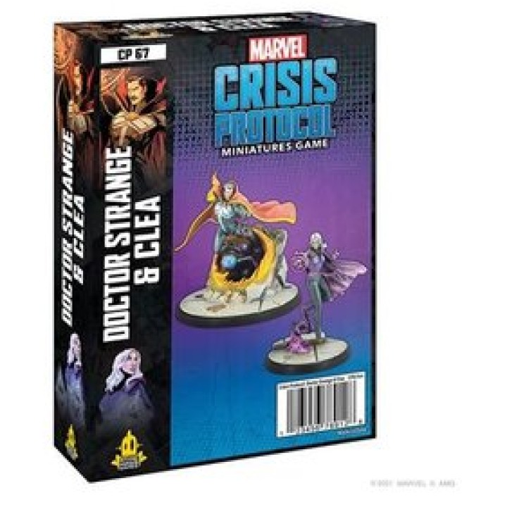 Marvel Crisis Protocol : Dr Strange et Clea | Jeux et Trolleries | Spécialiste des jeux de société, jeux de cartes et wargames