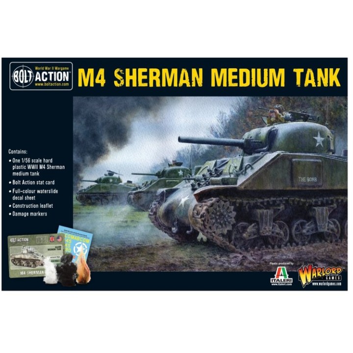 M4 Sherman medium tank | Jeux et Trolleries | Spécialiste des jeux de société, jeux de cartes et wargames