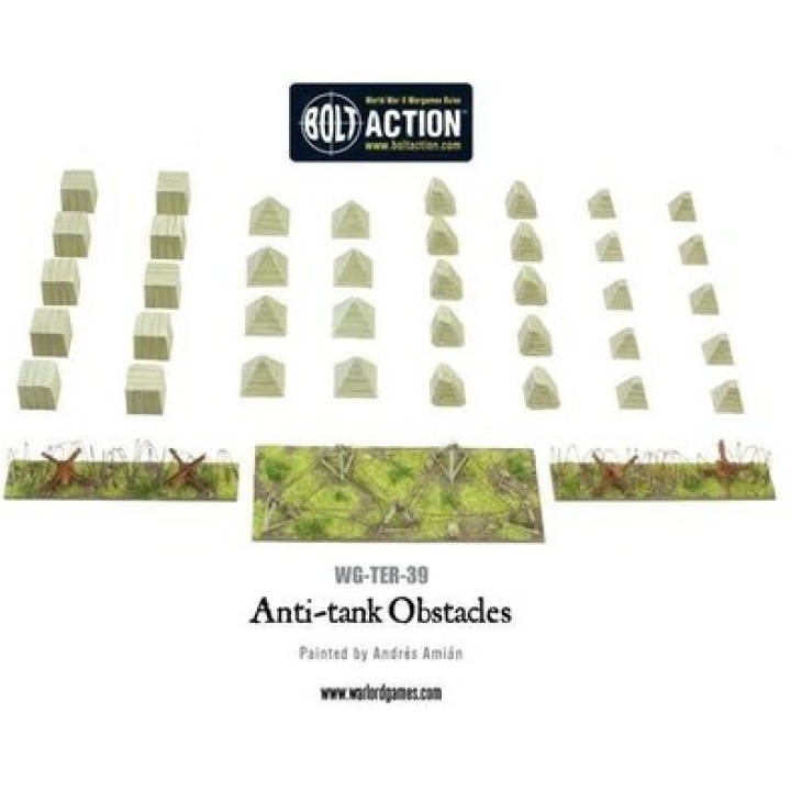 Anti-Tank Obstacles | Jeux et Trolleries | Spécialiste des jeux de société, jeux de cartes et wargames
