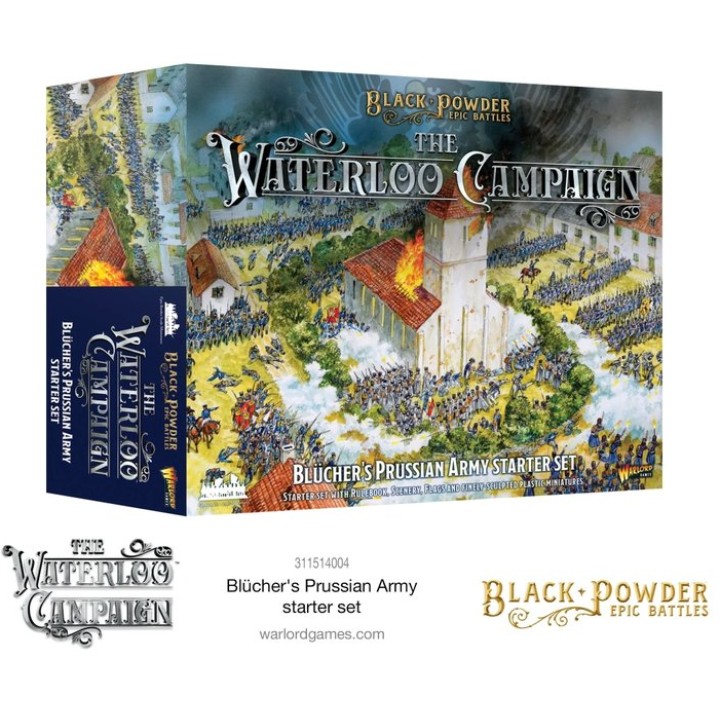 Black Powder Epic Battles - Waterloo : Blücher's Prussian Army starter set | Jeux et Trolleries | Spécialiste des jeux de sociét